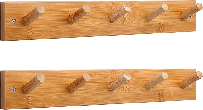 WEBI Coat Rack Wall Mounted, Coat Hanger Wall Mount by WEBI