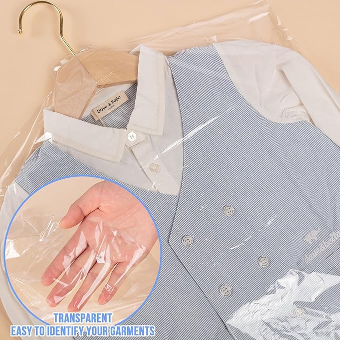 97 Pack Dry Cleaner Bags, Garment Bags - Image 4