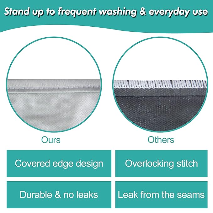 wegreeco Large Reusable Hanging Wet Dry Cloth Diaper Bag - Image 3