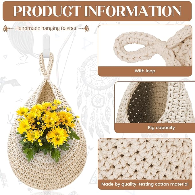 Hanging Fruit Baskets for Kitchen - Image 3