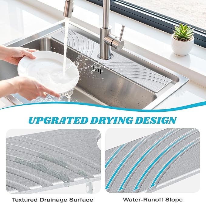 Stone Faucet Mat for Kitchen Sink - Image 3