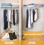 MEIQIHOME Vacuum Storage Bags, Space Saver Sealer Bags, Vacuum seal bags - Image 2