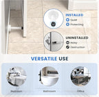 2 Pack Door Stops, 304 Stainless Steel Door Stoppers, Easy Installation - Image 7