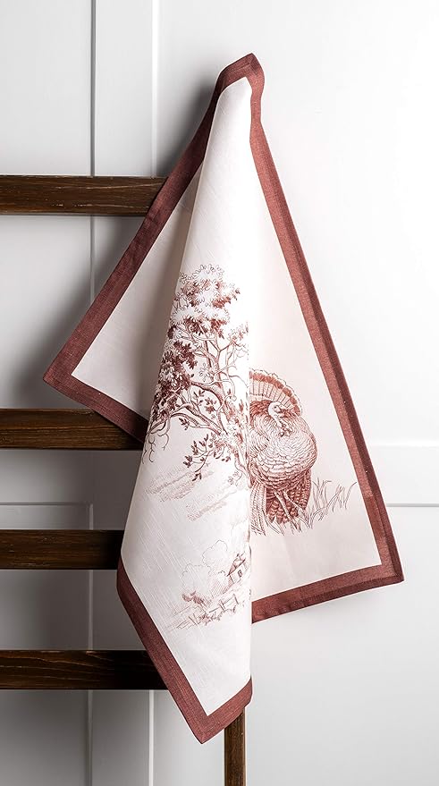 Maison d' Hermine Kitchen Towels Set of 3 100% Cotton 20" x 27.5" Reusable - Image 8