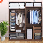 ELONG HOME Solid Wooden Hangers 20 Pack, Wood Suit Hangers - Image 9