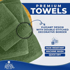 DAN RIVER 8 PC Luxury Bath Towels - Image 6