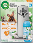 Air Wick Automatic Spray Starter Kit Fresh New Day Pet Fresh Cotton, Air by AirWick