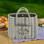 Quilted Fabric Storage Basket - Image 2