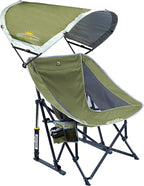 GCI Outdoor Pod Rocker Outdoor Rocking Chair with SunShade Canopy by GCIOUTDOOR