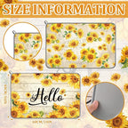 Zonon Dish Drying Mat for Kitchen Counter 16 x 24 Microfiber Absorbent Dish - Image 3