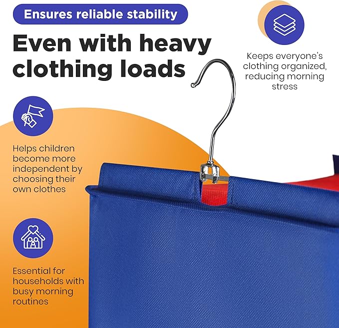Handy Laundry Hanging Clothes Organizer - Image 5