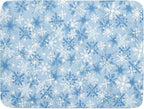 Winter Snowflake Dish Drying Mat by Kawani