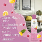Citrus Magic Odor Eliminating Air Freshener Spray, Lemonberry - Image 3