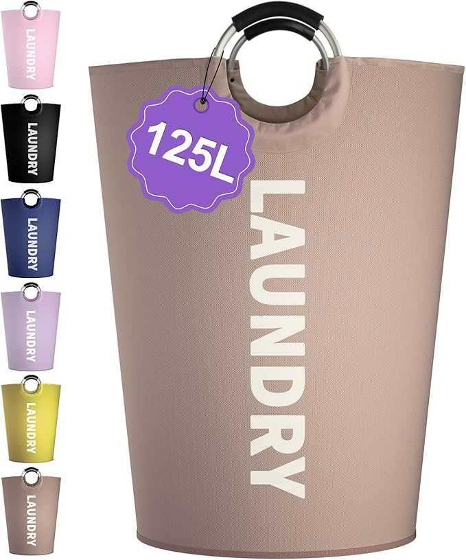 125L Extra Large Laundry Basket by IHOMAGIC