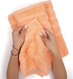 American Soft Linen Luxury 4 Piece Bath Towel Set, 600 GSM 100% Cotton Turkish - Image 5