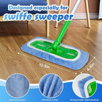 6 Pack Reusable Microfiber Mop Pads Compatible - Image 3