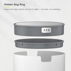 EKO Fandy 0.58 Gal/2.2L Mini Trash Can - Image 8