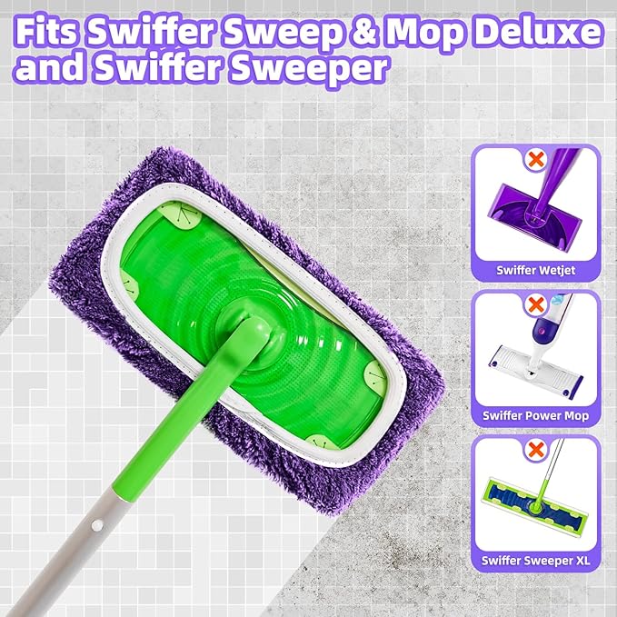 Reusable Mop Pads Compatible - Image 2