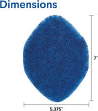 Clorox Extendable Tub & Tile Scrubber Refill, Diamond-Shaped Head Replacement - Image 5