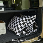 Checkered 2 Pcs Large Travel Laundry Bags - Image 4