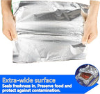 Box of 500 - Pre-Cut 9" Aluminum Foil Sheets - 9x10" Wide & Heat-Tolerant Deli - Image 5