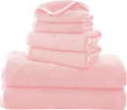 TENSTARS Luxury Silk Hemming Towel Set by TENSTARS