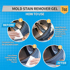 Home Stain Cleaner, 7 fl oz Mold Stain Cleaner Gel - Image 4