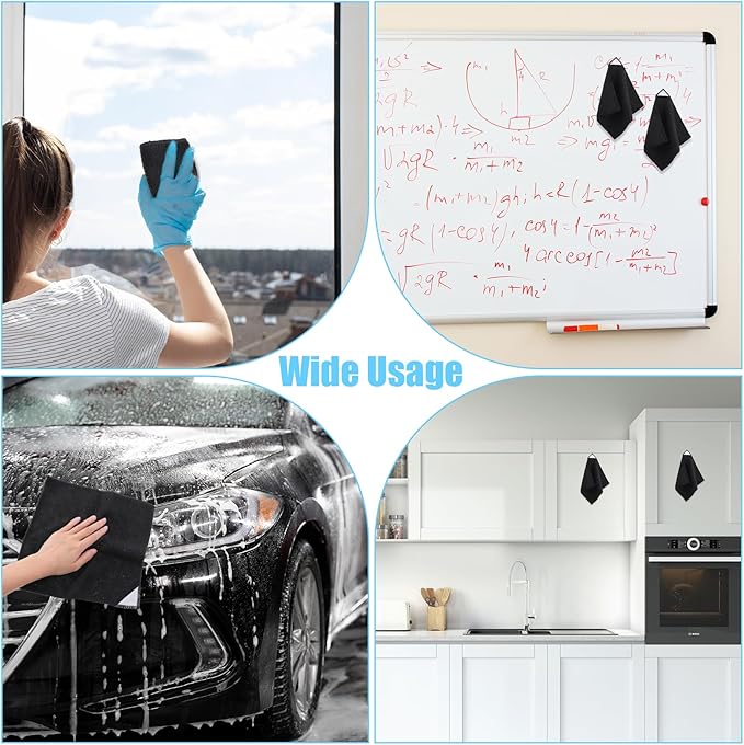 4 Pack Magnetic Cleaning Cloth Microfiber Dry Erase Eraser Board Cleaner - Image 7