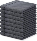 Homaxy 100% Cotton Dish Cloths, 8 Pack by Homaxy