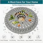 3 Pack Bathroom Sink Drain Strainer, Hair Catcher Shower Drain, Shower Drain - Image 7