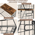 Delamu Stackable Metal Fruit Basket - Image 7
