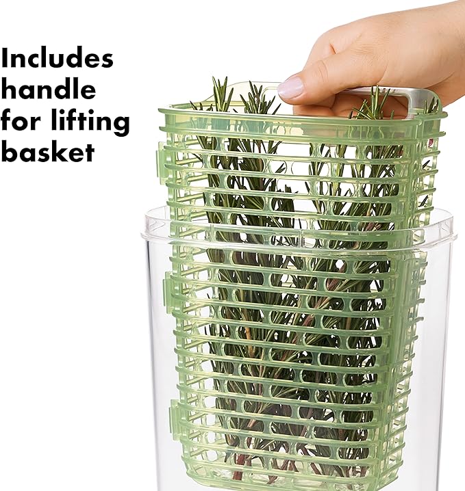 OXO Good Grips GreenSaver Herb Keeper- 2.8 QT - Image 6