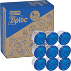 Ziploc Brand Twist n Loc Food Storage Containers, Leak Resistant Design by Ziploc