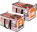 Clear Heavy Duty Extra Large Moving Bags, Reinforced Handle and Double Zipper by RoomHacks