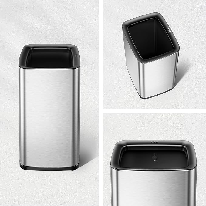EKO Laguna 2.6 Gallon/10L Open Top Trash Can - Image 6
