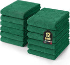 Homaxy 12 Pack Dish Towels for Kitchen, Super Soft and Absorbent Coral Velvet by Homaxy