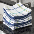 T-Fal Premium Waffle Dish Cloths, Super Soft Long Lasting 100% Cotton Flat - Image 5