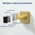 Towel Hooks for Bathrooms, Brushed Gold Towel Hook for Kitchen Bathroom - Image 5