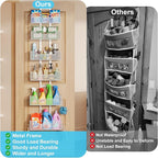 Over The Door Organizer, Metal Hanging Door Organizer - Image 7
