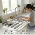 Large Diatomite Stone Dish Drying Mat - Image 4