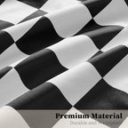 Checkered 2 Pcs Large Travel Laundry Bags - Image 5