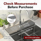 ODRAGO Silicone Kitchen Sink Splash Guard - Image 6