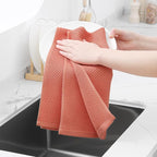 Homaxy 100% Cotton Waffle Weave Kitchen Dish Towels, Ultra Soft Absorbent Quick - Image 4