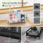 Yofidra Sponge Holder for Kitchen Sink Organizer Caddy: Sink Sponge - Image 4