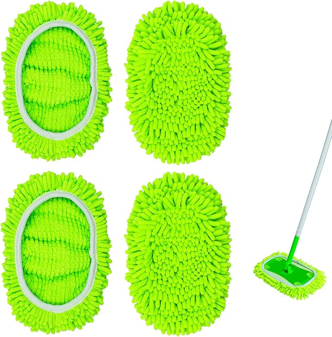 Reusable Mop Pads for Swiffer, Wet Dry Sweeping Mop Pad for Swiffer Sweeper Mop - Image 9