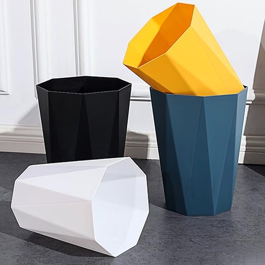 Bathroom Trash Can 1.8 Gallon Small Garbage Can Waste Basket - Image 9