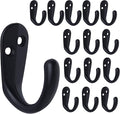 IBosins 15PCS Coat Hooks Wall Mounted Single Prong Robe Hook by IBosins