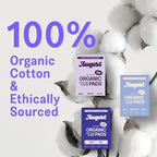 August Regular & Super Cotton Menstrual Pads, 72 Ultra Thin Pads - Image 2