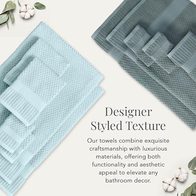 NY Loft 100% Cotton 2 Pack Bath Sheet Towel Set | Extra Large Oversize Bath - Image 4