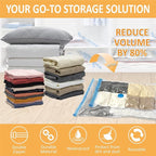 Cozy Essential Vacuum Storage Bags, Compression Space Saver Bags - Image 2